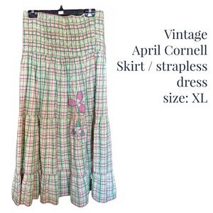 Pretty vintage April Cornell skirt